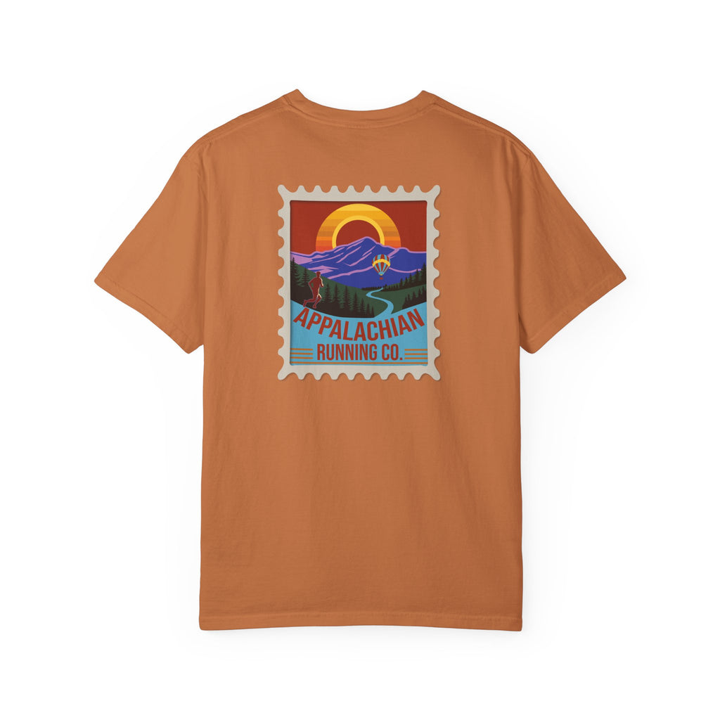Charlottesville Postage Stamp Unisex Garment-Dyed T-shirt