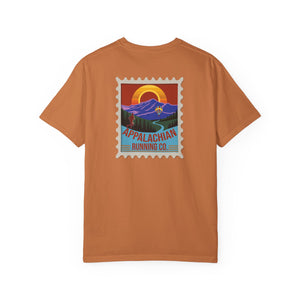 Charlottesville Postage Stamp Unisex Garment-Dyed T-shirt