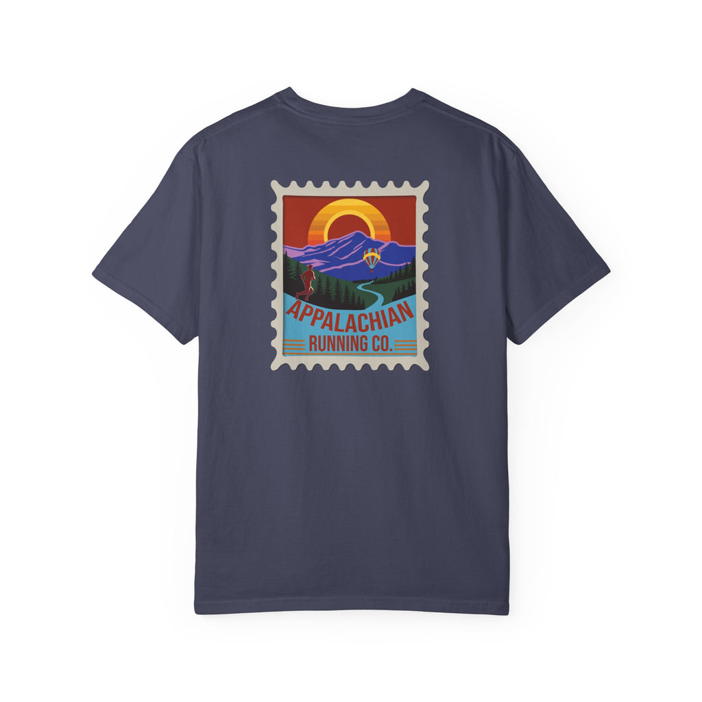 Charlottesville Postage Stamp Unisex Garment-Dyed T-shirt
