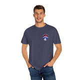 Charlottesville Postage Stamp Unisex Garment-Dyed T-shirt