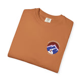 Charlottesville Postage Stamp Unisex Garment-Dyed T-shirt
