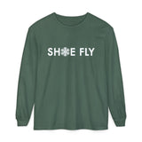 Shoe Fly “Merry & Bright” Comfort Colors Long-sleeve Tee