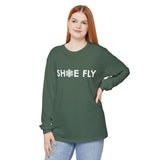 Shoe Fly “Merry & Bright” Comfort Colors Long-sleeve Tee