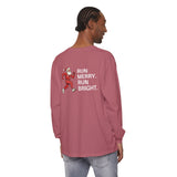 Run Merry & Bright Comfort Colors Long-sleeve Tee