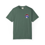 Charlottesville Postage Stamp Unisex Garment-Dyed T-shirt