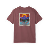 Charlottesville Postage Stamp Unisex Garment-Dyed T-shirt