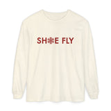 Shoe Fly “Merry & Bright” Comfort Colors Long-sleeve Tee