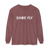 Shoe Fly “Merry & Bright” Comfort Colors Long-sleeve Tee