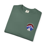 Charlottesville Postage Stamp Unisex Garment-Dyed T-shirt