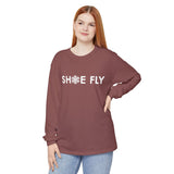 Shoe Fly “Merry & Bright” Comfort Colors Long-sleeve Tee