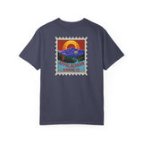 Charlottesville Postage Stamp Unisex Garment-Dyed T-shirt